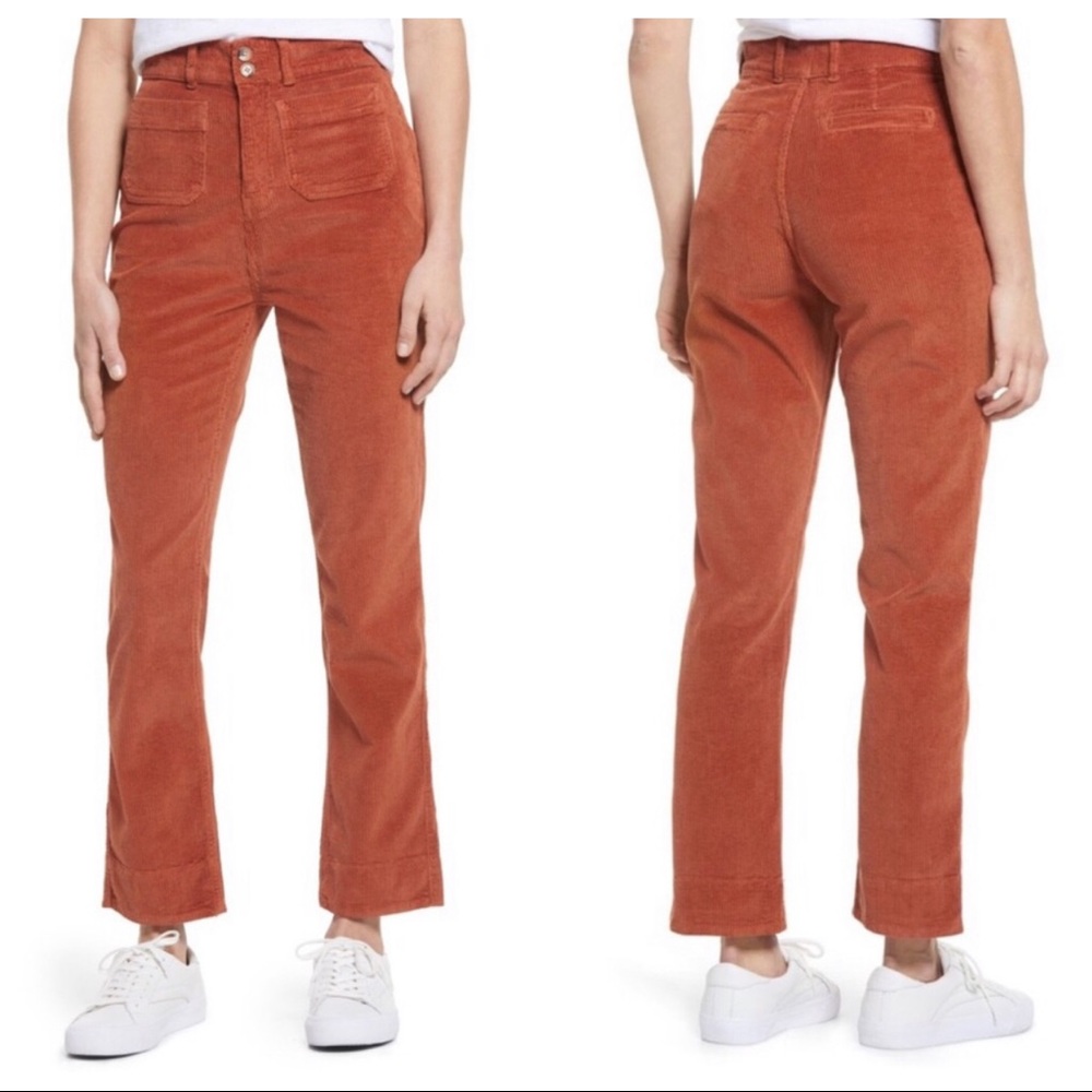 Faherty Portland Flare Leg Corduroy Pants